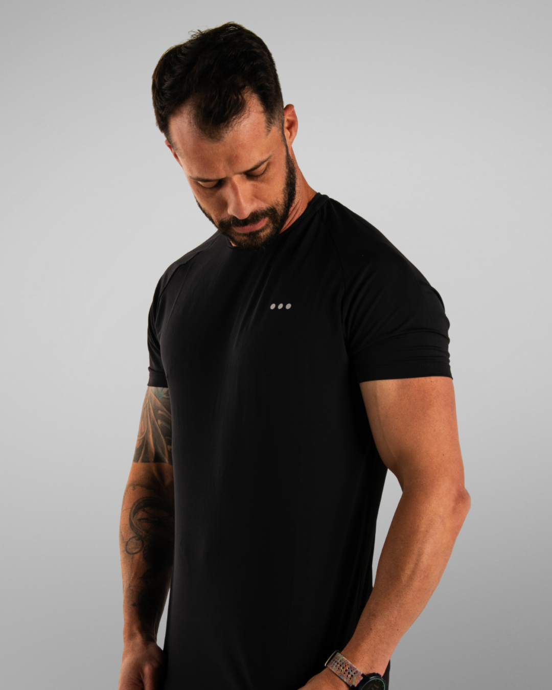 Camiseta Masculina Slim-Fit UV50+ | MK2 | 3DOT