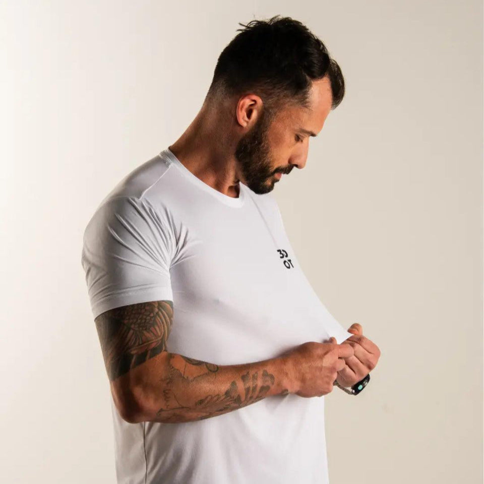 camiseta dry fit cor branca