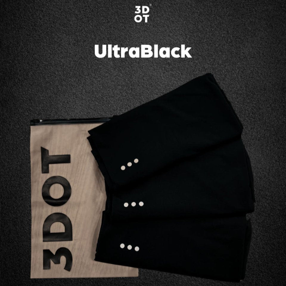 Kit 3 unidades de camisetas masculinas academia cor preta 